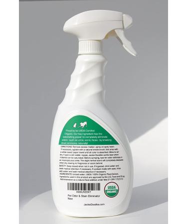 Jackie Doodles Urine Remover 24 OZ Bottle - Safely Eliminates Cat, Dog, and Human Odors - Ready to Use with Concentrate - Buy Online on SooperMarket.com