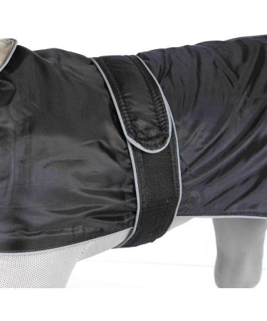 TRIXIE Water-Repellent Dog Coat Mantel Orl ans XL - Black 80 cm | Durable Pet Apparel for All Weather - Buy Online on SooperMarket.com