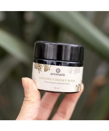 Buy Annmarie Skin Care Coconut Honey Mask - Moisturizing & Exfoliating for All Skin Types 50mL - Extra Virgin Coconut Oil & Wildflower Honey International Shipping Available - Buy Online on SooperMarket.com