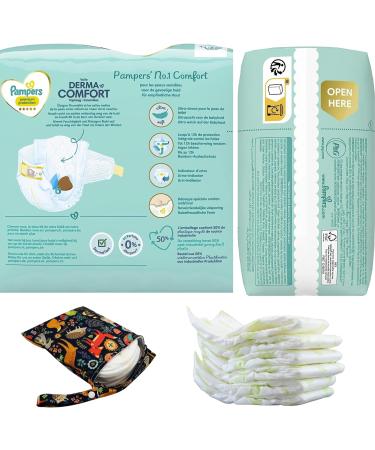 Pampers Size 0 Premature Diapers Bundle with Wishesla Wet Bag - 44 Nappies (Online Exclusive) - Buy Online on SooperMarket.com