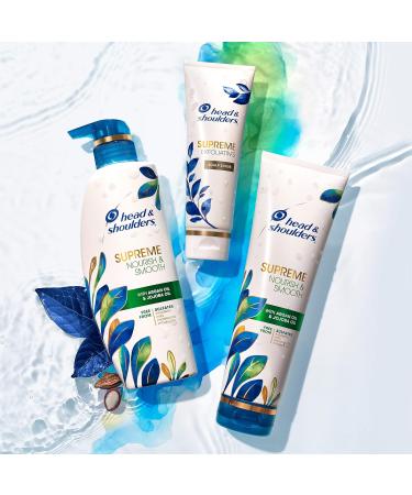 Head & Shoulders Supreme Nourish & Smooth Hair & Scalp Shampoo 350 Milliliters - Buy Online on SooperMarket.com