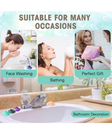 Buy Loopeer 12 Pieces Gemstone Soap - Organic Fragrance Soap Bars for Bath & Body | Perfect Gift for Men & Women Birthday & Christmas - Buy Online on SooperMarket.com