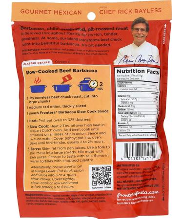 Salpica Slow Cook Barbacoa 8 oz - Pack of 6 | Authentic Flavor for Tasty Meals - Buy Online on SooperMarket.com