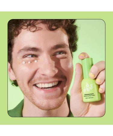 Bubble Skincare Morning Rays Eye Cream - Brightening Vitamin C Formula for Dark Circles & Puffiness - 15ml Green Tea Extract Infused - Buy Online on SooperMarket.com