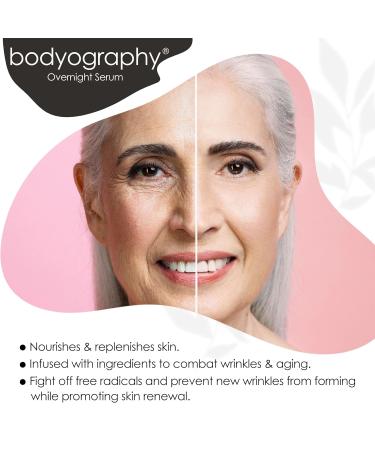 Bodyography Overnight Serum - Enhance Face Glow & Revitalize Skin | International Shipping Available - Buy Online on SooperMarket.com