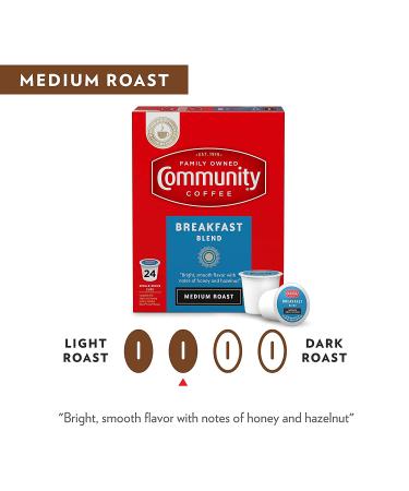 Community Coffee Breakfast Blend 72 Count Coffee Pods - Medium Roast - Compatible with Keurig 2.0 - 72 Count (Pack of 1) - Buy Online on SooperMarket.com
