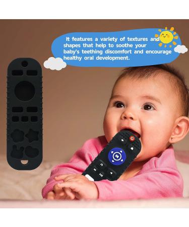 BigSpinach Black Teething Video Game Control Toy Teether for Baby - Remote Control Design - Buy Online on SooperMarket.com