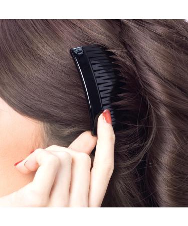RC ROCH 12-Piece Smooth Hair Comb Set - Black Hair Clips for Women & Girls Wedding & Everyday Use - Buy Online on SooperMarket.com
