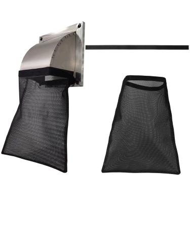 Dryer Vent Lint Bags Lint Traps Lint Dust Bag for 5 Inches Outdoor Dryer Vents Capturing Lint and Dust