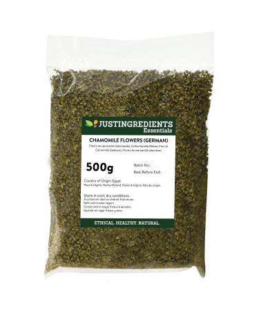 JustIngredients Essentials Chamomile Flowers German 500 g