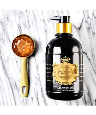 Perlier Imperial Honey Shower & Bath Cream - 100% Organic Italian Honey, Deep Moisturization (16.9 fl oz) - Buy Online on SooperMarket.com