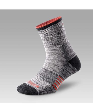 FEIDEER Men's Walking Hiking Socks - Moisture-Wicking Cushioned Quarter Crew Socks for Outdoor Sports - 3/4/5 Pairs, Sizes 6-15, Multiple Color Options - Buy Online on SooperMarket.com