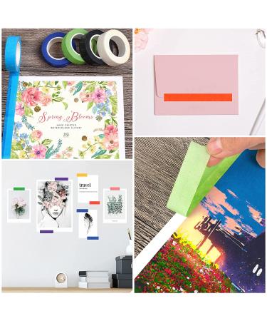 Guirnd 12PCS Colored Masking Tape Set - Kids Art Supplies, DIY Craft Tape Rolls - 1.7cm X 12m (2/3In X 13Yards) - Buy Online on SooperMarket.com