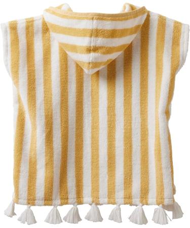 Buy Vertbaudet Baby Bath Poncho - Yellow Striped (Size 74-80) | International Shipping Available - Buy Online on SooperMarket.com