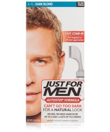 Just For Men Autostop Men's Hair Color Dark Blond 1.6 Ounce (Pack of 12) Dark Blond 1
