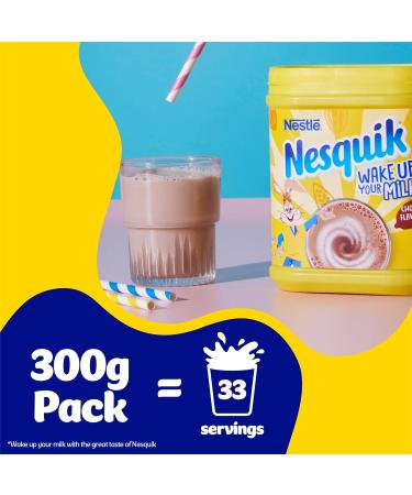 Nesquik Chocolate Milkshake Mix 300g (Pack of 2) - Buy Online on SooperMarket.com