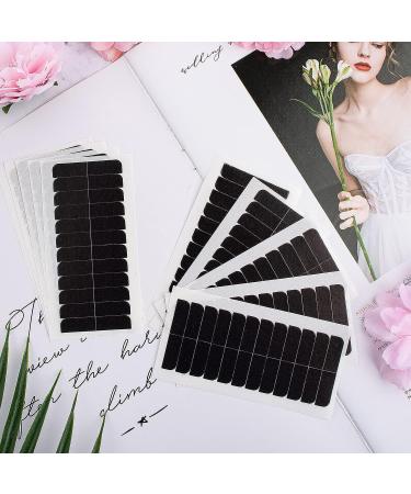 120 Pcs Double Sided Hair Extension Tape Tabs - Black | Replacement Tape for Tape in Hair Extensions - Ideal for Wig Supplies & Hair Salons - Buy Online on SooperMarket.com