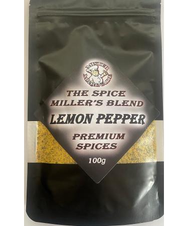 The Spice Miller's Blend Lemon Pepper 100g Premium Artisan Spice Mixes Syn Free & Low Syn Seasonings