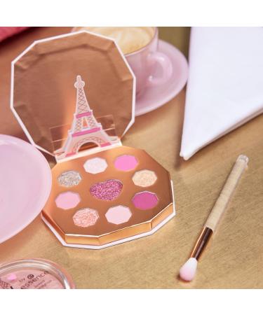 Essence Emily in Paris Eyeshadow Palette - Highly Pigmented Warm Tones Shimmer & Matte Finish Vegan & Cruelty-Free Pop-Up Eiffel Tower Packaging - Shop Internationally - Buy Online on SooperMarket.com