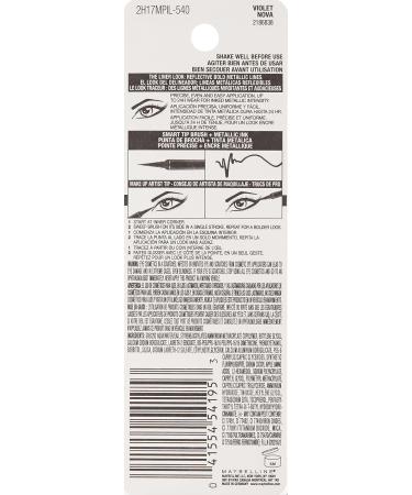 Maybelline Master Precise Ink Metallic Liquid Liner - Violet Nova 0.06 Fl Oz - Buy Online on SooperMarket.com