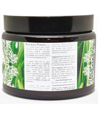 Organic Raw Kamut (Wheat) Grass Juice Powder - Premium Grade & Organic Certified (250 Grams) 250 g (Pack of 1) - Buy Online on SooperMarket.com