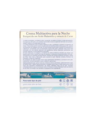 Buy H&B Multi-Active Night Cream - Anti-Aging Face Moisturizer with Hyaluronic Acid & Caviar Extract - International Shipping - Buy Online on SooperMarket.com