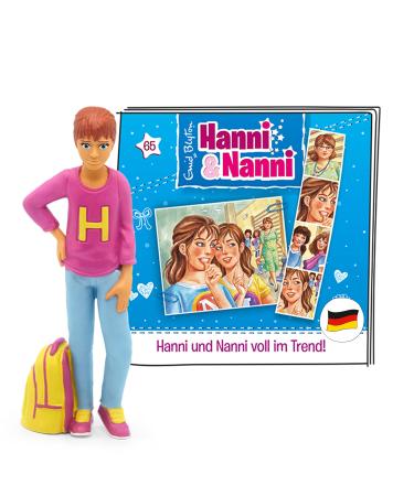 tonies audio figure for Toniebox Hanni and Nanni totally on trend audio play for children from 7 years playing time approx. 63 minutes