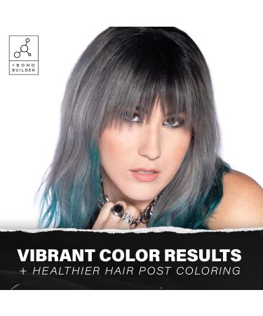 XMONDO Color Slate Grey Hair Healing Semi Permanent Color - 8 Fl Oz Vegan Formula with Hyaluronic Acid and Bond Building Technology - Buy Online on SooperMarket.com