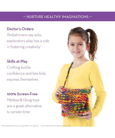 Melissa & Doug Wooden Multi-Craft Weaving Loom - Extra-Large Frame - 22.75 x 16.5 inches - Buy Online on SooperMarket.com