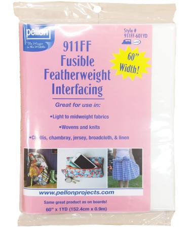 Pellon - 911FF - Fusible Featherweight Interfacing - 60in x 1yd