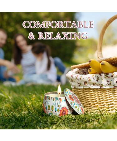 Scented Soy Wax Candle - Stress Relief Aromatherapy Gift for Women | Mother's Day, Christmas, Birthday, Valentine's | Rose Scented Candle for Home and Yoga - Buy Online on SooperMarket.com