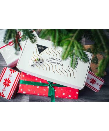Jalall Dor Christmas Gift Box - 7 Tins Delicatessen & Chocolate | Perfect Holiday Gift for Global Shipping - Buy Online on SooperMarket.com
