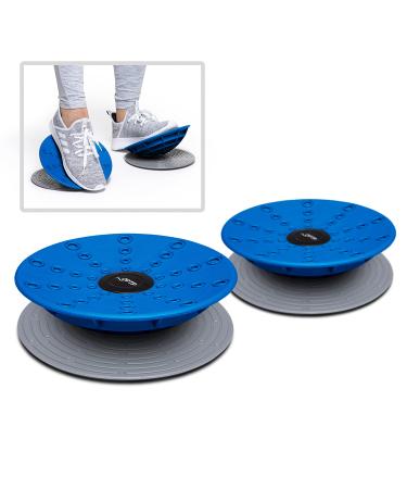 OPTP Dynamic Duo Balance & Stability Trainers (Pair)  for Core Strength, Injury Recovery, Physical Therapy and Rehab Exercise (4187)