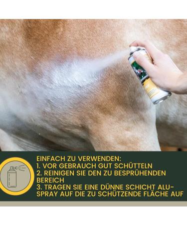 First Aid Set for Horses - Silver Spray & Zinc Ointment for Wound Healing Protection & Disinfection | 250ml & 200ml Options for Pets & Livestock - Buy Online on SooperMarket.com