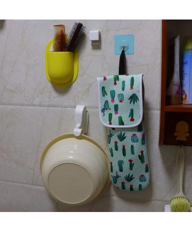 Heat Resistant Travel Hair Curler & Flat Iron Pouch Set | Cactus Silicone Mat Perfect for Global Shipping - Buy Online on SooperMarket.com