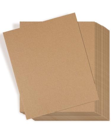 50 Pack Brown Corrugated Cardboard Sheets Flat Cardboard Sheets Cardboard Inserts Flat Cardboard Squares Separators for Art Projects DIY Crafts Supplies (11 x 8.7 Inch) 11 x 8.7 Inch Brown