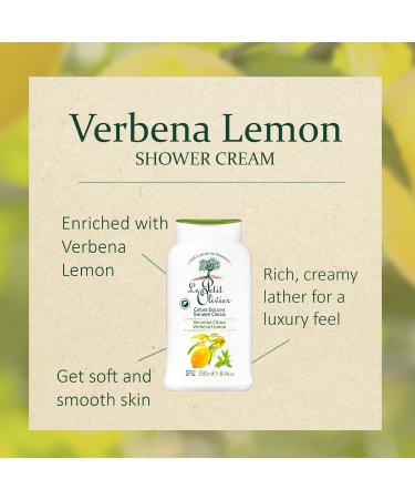 Le Petit Olivier Shower Cream - Verbena Lemon for Unisex 8.4 oz - Buy Online on SooperMarket.com