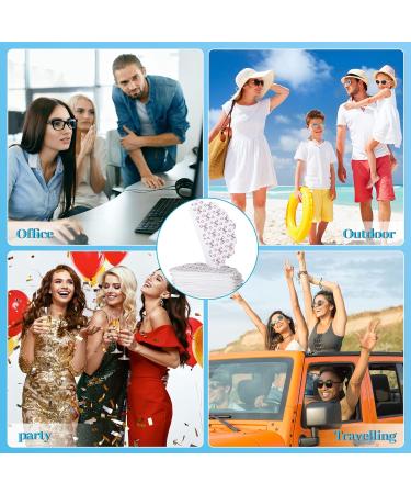 50 Pack Large Underarm Sweat Pads for Women Armpits Adhesive Disposable Dress Guards Non Visible Secret Sweat Block Comfortable Unflavored Non Sweat Armpit Protection for Sweating 4.92 x 4.53 Inches - Buy Online on SooperMarket.com