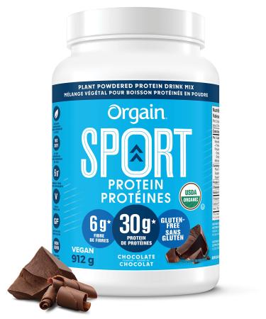 Orgain Nutrition Organic Sport Protein Powder - Chocolate 2.01 LB Chocolate 912 g (Pack of 1)