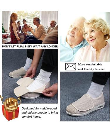 LGZY Extra Wide Fit Diabetic Shoes for Men and Women - Orthopedic Air Cushion Walking Shoes - Size D 37.5 EU - Buy Online on SooperMarket.com