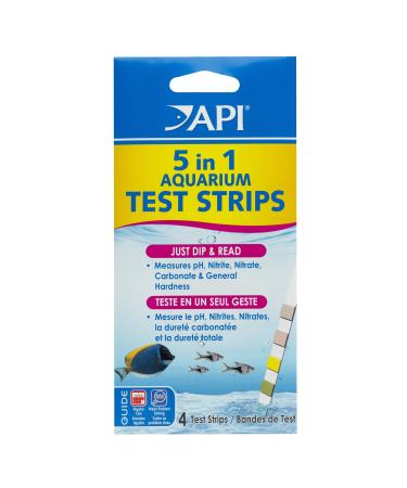 API Test Strips for Variety of Water Parameters Monitor Aquarium Water Quality and Help Prevent Invisible Water Problems That can be Harmful to Fish Use Weekly and When Problems Appear