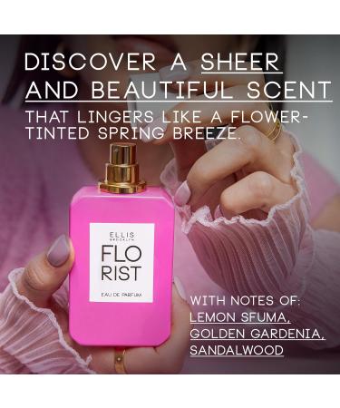 Ellis Brooklyn FLORIST Eau De Parfum - Fresh Floral Perfume For Women with Italian Bergamot Tuberose & Cedarwood Vegan Perfume Made In The USA FLORIST 0.33 Fl Oz (Pack of 1) - Buy Online on SooperMarket.com