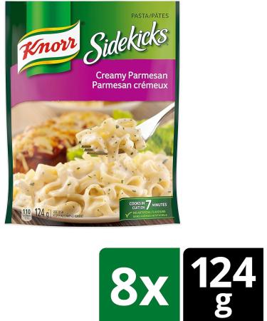 Knorr Sidekicks Pasta for a tasty pasta dish Creamy Bacon Carbonara & Sidekicks Pasta Side Dish for a quick meal that's easy to prepare Creamy Parmesan without artificial flavours 124 g 8 count Side Dish + Sidekicks Pasta Side Dish Bacon Carbonara - Buy Online on SooperMarket.com