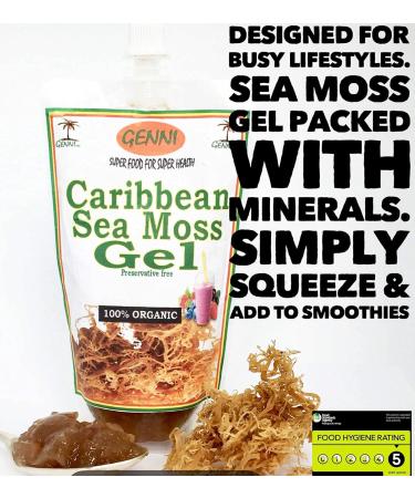 Caribbean Sea Moss Gel with a hint of Nutmeg & Cinnamon 250ml | Free same day shipping on orders b4 noon 1 - Buy Online on SooperMarket.com