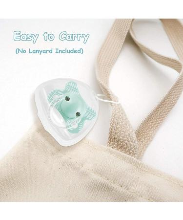 Buy 5 Transparent Pacifier Boxes with Cord - Portable & Dustproof Storage for Babies - Buy Online on SooperMarket.com