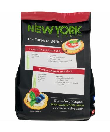 New York Style Cinnamon Raisin Bagel Crisps, 7.2 oz (Pack of 3) - Perfect Party Time Snacks - Buy Online on SooperMarket.com