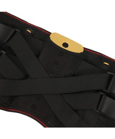 HEEPDD Lumbar Support Belt - Soft Black Cool Waist Protector for Sports | International Shipping Available - Buy Online on SooperMarket.com