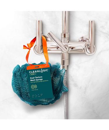 Cleanlogic Sport Exfoliating Body Scrubber Dual-Texture Mesh Sponge - 6 Pack - Buy Online on SooperMarket.com