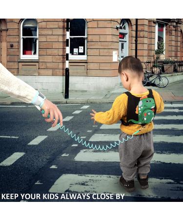 3 in 1 Baby Toddler Leash Set - ELONGRIVER Anti Lost Wrist Link, Child Safety Harness, and Kid Backpack - Buy Online on SooperMarket.com