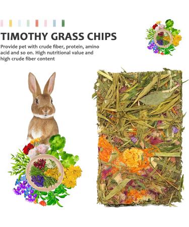X-pet Natural Timothy Hay Chips Chew Treats for Dental Health | Small Animal Snacks for Rabbits, Hamsters, Guinea Pigs, Chinchillas - Buy Now! - Buy Online on SooperMarket.com